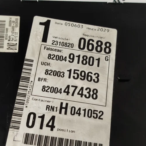 Módulo UCH Renault 8200315963 8200491801 8200315963 8200447438