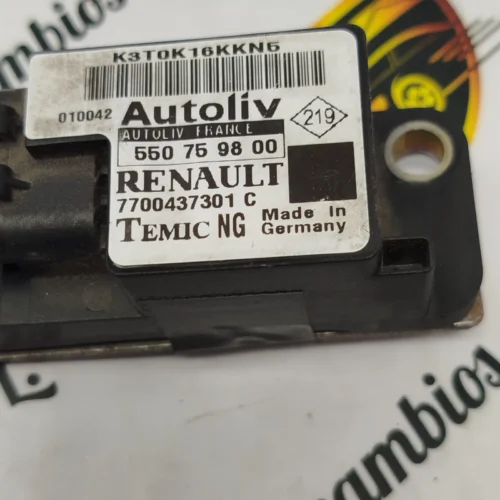 Airbag Centralita Crash Sensor Renault Scenic 7700437301C 550759800