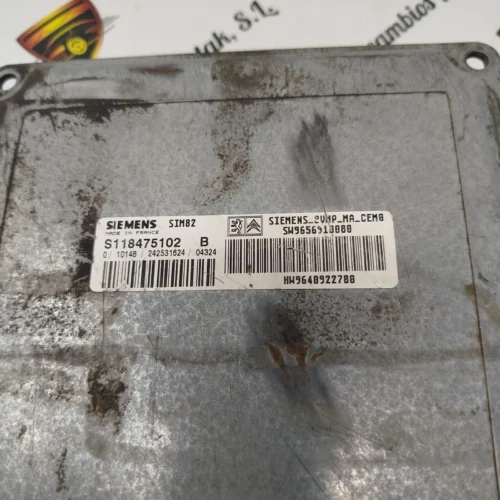 Módulo de control de transmisión Citroen C2 C3 S118475102B 9656910080 9640922780