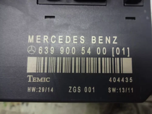 SAM Centralita Central eléctrica Mercedes VITO VIANO 6399005400 639 900 54 00