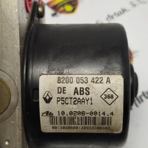 ABS Renault Laguna 8200053422A 10020600144 10096014123 00002531E0