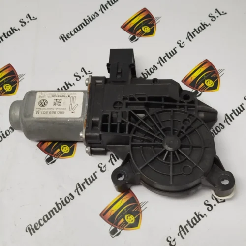 MOTOR ELEVALUNAS DELANTERO IZQUIERDO SKODA FABIA VW 6R0959801M 6R0.959.801.M