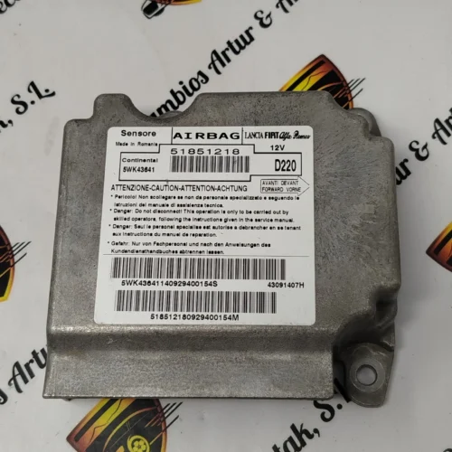 Unidad de control Fiat Bravo 51851218 5WK43641 D220
