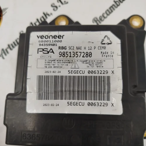 UNIDAD DE CONTROL Peugeot 308 9851357280 680011000 94359N01