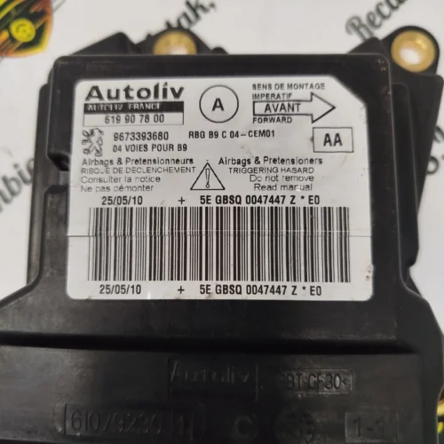 Unidad de control PEUGEOT PARTNER Citroen Berlingo 9673393680 619907800