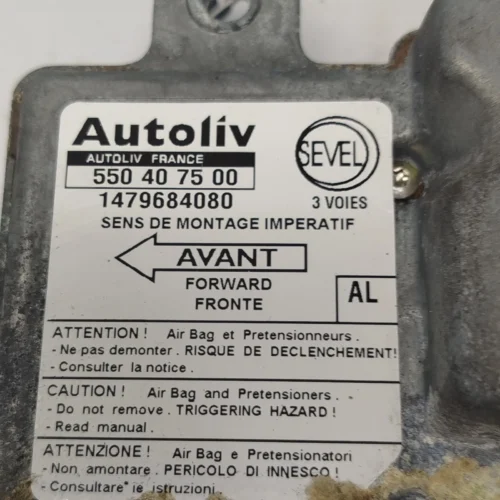 Unidad de control Citroen Lancia Peugeot 1479684080 AL 1479684080AL 550407500