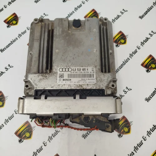 Centralita del motor AUDI Q7 0281017983 4L0910409H 4L0907409A