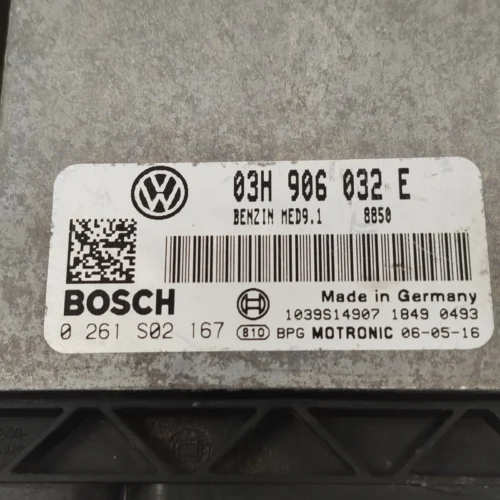 Centralita del motor Volkswagen Touareg 03H906032E 0261S02167 03H 906 032 E