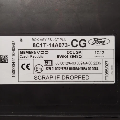Caja de fusibles Ford Transit 8C1T-14A073-CG 8C1T14A073CG 5WK48948Q