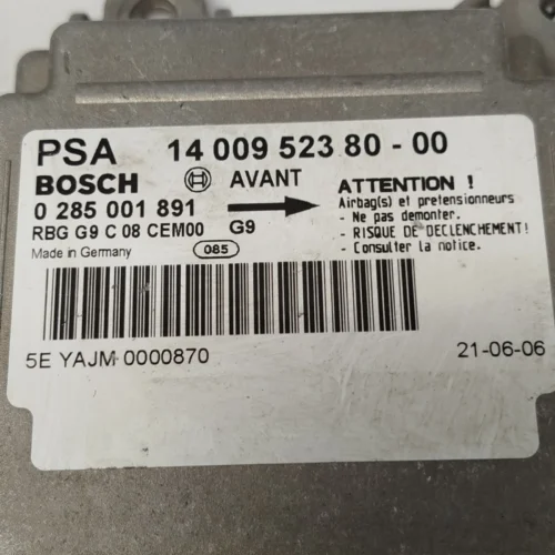 Unidad de control Peugeot Expert 0285001891 140095238000 1400952380-00