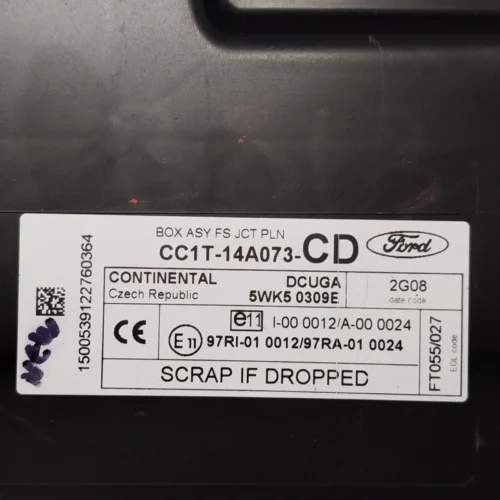 Caja de fusibles Ford Transit CC1T-14A073-CD CC1T14A073CD 5WK50309E