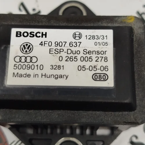 4F0907637 4FO907637 BOSCH 0 265 005 278 0265005278