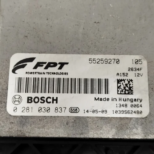 Centralita del motor FIAT Doblo 0281030837 EDC17C49 55259270