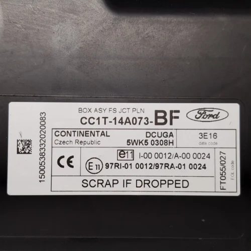 Caja de fusibles Ford Transit CC1T-14A073-BF CC1T14A073BF 5WK50308H