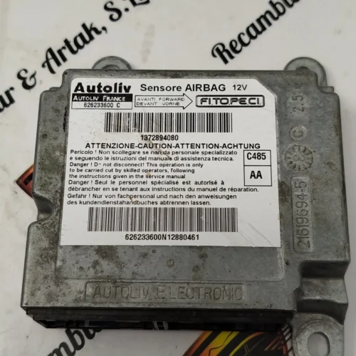 Unidad de control Peugeot Bipper FIAT 626233600C 1372894080 AA 1372894080AA Unidad de control Peugeot Bipper FIAT 626233600C 1372894080 AA 1372894080AA