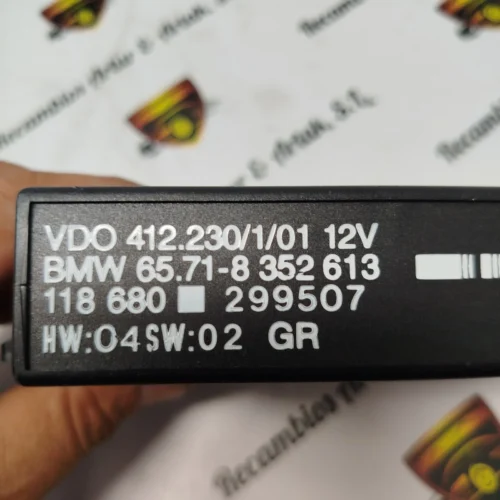 Unidad de control BMW 8352613 65718352613
