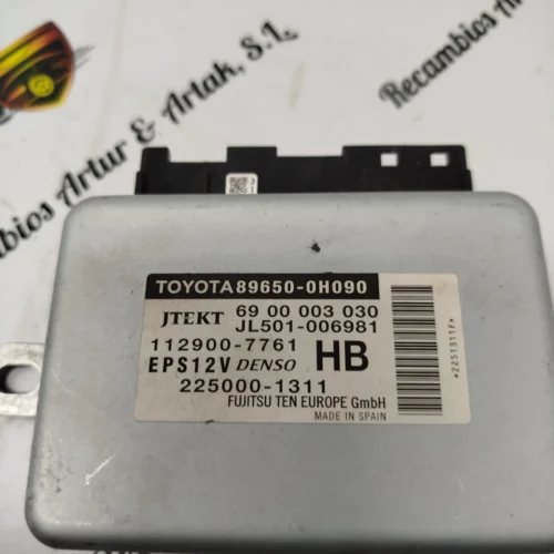 Unidad de control Toyota Aygo Citroen C1 896500H090 89650-0H090 JL501-006981