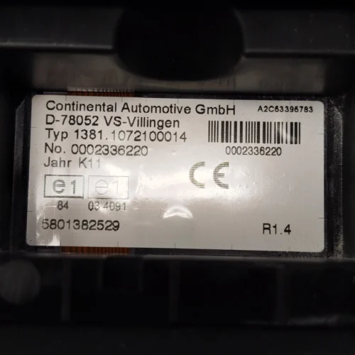 Tacógrafo IVECO 5801382529 13811072100014 0002336220 A2C53395783