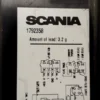 Tacógrafo SCANIA 1792358 24V