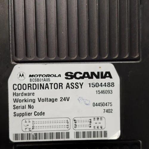 Unidad de control SCANIA 1504488 MOTOROLA BCSB01A05 1546093 04450475