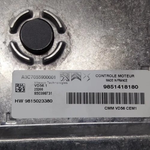 Centralita de motor Opel Peugeot Citroen 9815023380 9851418180