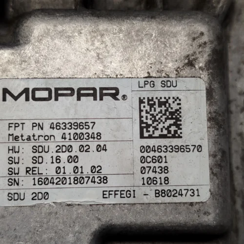Centralita del motor FIAT TIPO 46339657 00463396570
