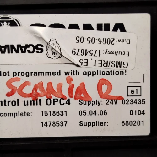 Centralita SCANIA CONTROL UNIT 1518631 1754679 1478537