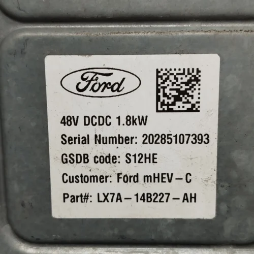 Convertidor de voltaje inversor Ford Puma LX7A14B227AH LX7A-14B227-AH