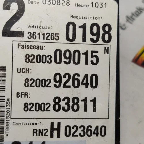 Unidad control RENAULT LAGUNA 8200309015 8200292640 8200283811 74N1 21674460-0A