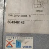 Tacógrafo Iveco Strailis 504346142 13812072100008 0002121043