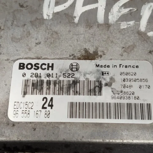 Centralita del motor Fiat Citroen Peugeot Lancia 9655816780 9640938180 0281011522