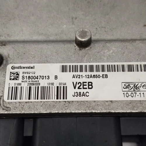 Centralita del motor FORD AV2112A650EB AV21-12A650-EB S180047013B S180047013 B