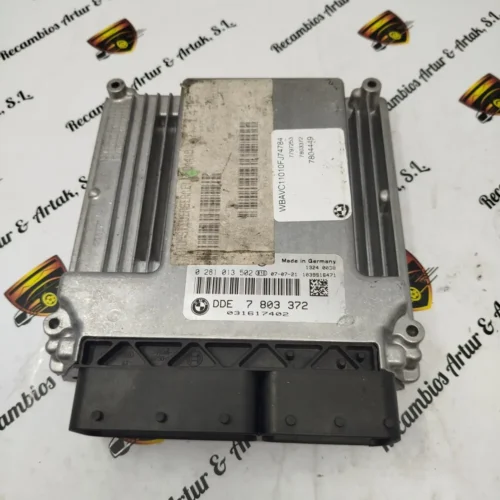 Centralita del motor BMW 0281013502 7803372 DDE7803372 Centralita del motor BMW 0281013502 7803372 DDE7803372