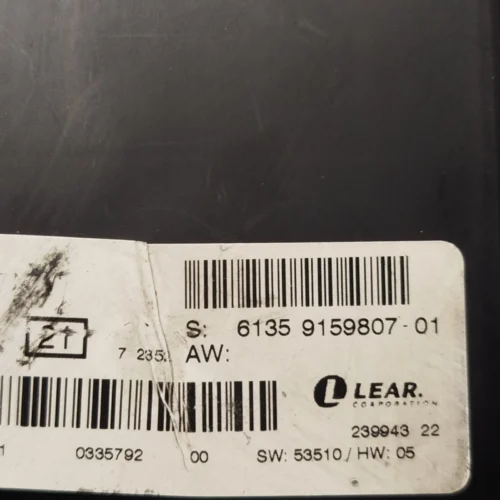 Unidad de control BMW 6135915980701 6135 9159807-01