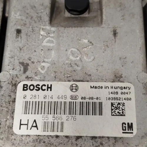 Centralita del motor Opel Vectra C 0281014449 55566276