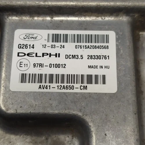Centralita del motor FORD KUGA AV4112A650CM AV41-12A650-CM DCM3.5 G2614
