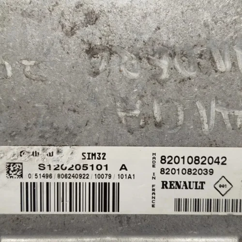 Centralita del motor Dacia Sandero RENAULT S120205101A 8201082042 8201082039