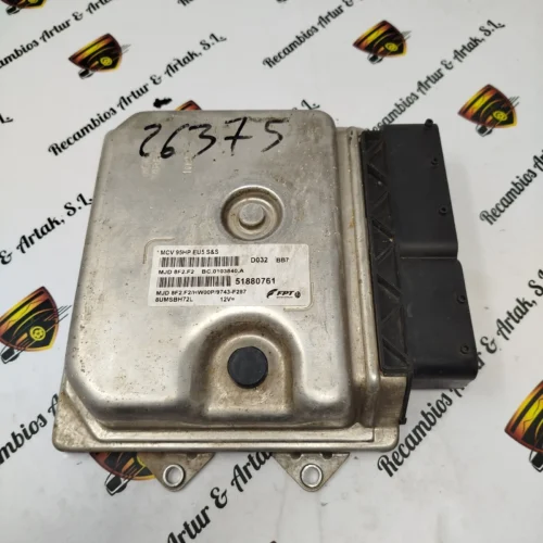 Centralita del motor Fiat Fiorino 51880761 MJD8F2F2 BC0103840A