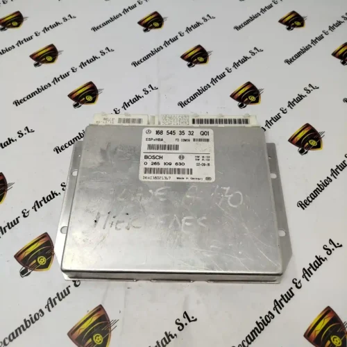Unidad de control ESP+HBA MERCEDES BENZ 0265109630 1685453532 Q01 Unidad de control ESP+HBA MERCEDES BENZ 0265109630 1685453532 Q01