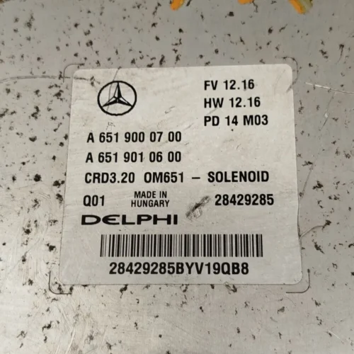 Centralita del motor Mercedes Sprinter A6519000700 A6519010600 Q01