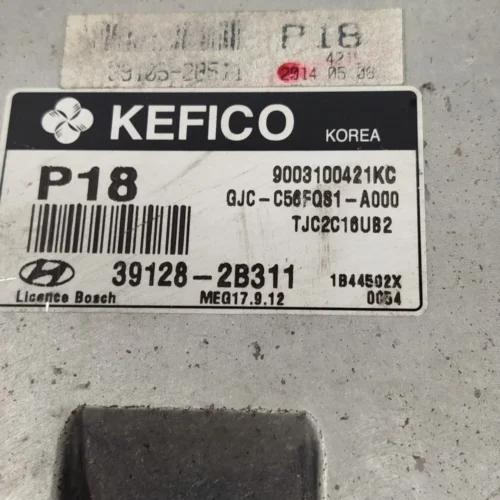 Centralita del motor HYUNDAI IX20 391282B311 39128-2B311 9003100421KC