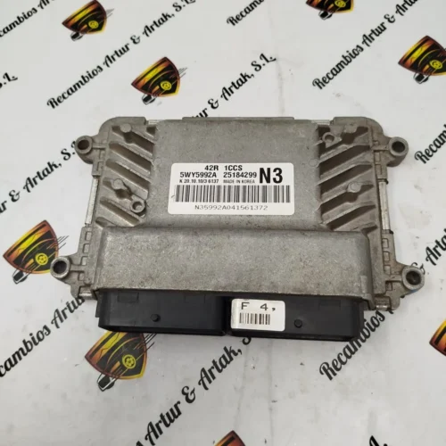 Centralita del motor Chevrolet 25184299 5WY5992A N3