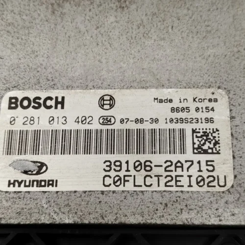 Centralita del motor HYUNDAI i30 39106-2A715 0281013402 391062A715