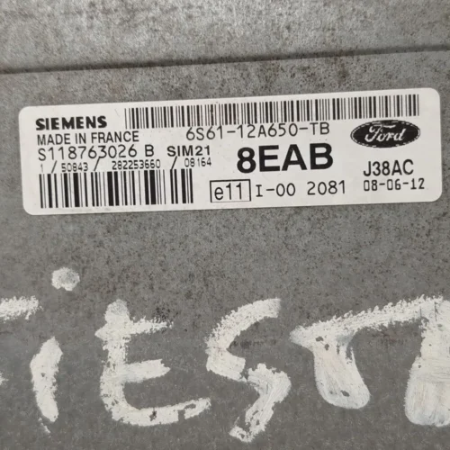 Centralita del motor Ford Fiesta S118763026B 6S61-12A650-TB 6S6112A650TB