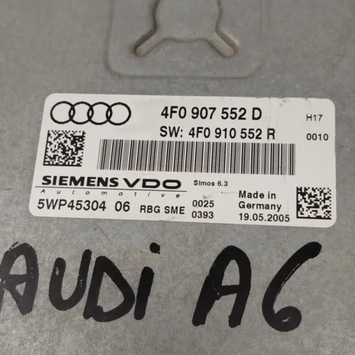 Centralita del motor AUDI A6 4F0907552D 4F0910552R 5WP45304 5WP4530406