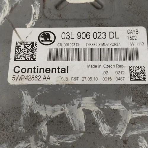 Centralita del motor Skoda Roomster FABIA 03L906023DL 5WP42862AA