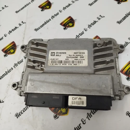 Centralita del motor Chevrolet Spark 25182026 5WY1K12A 96958816