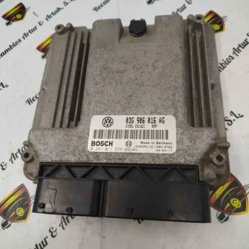 Centralita del motor SKODA OCTAVIA 03G906016AG 0281011658