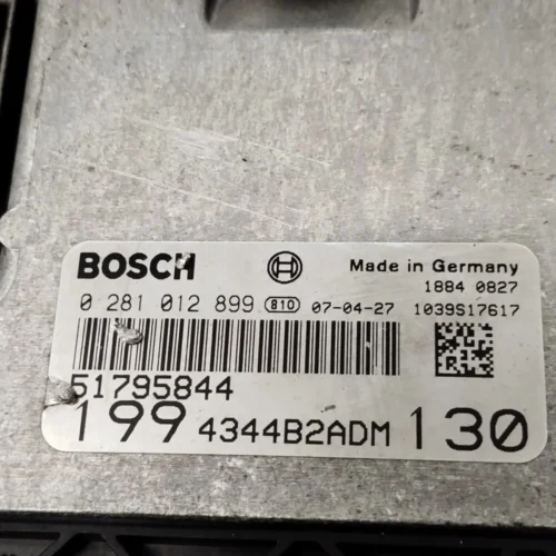 Centralita del motor FIAT GRANDE PUNTO 0281012899 51795844