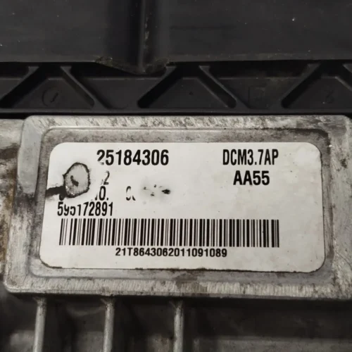 Centralita del motor CHEVROLET CAPTIVA OPEL 25184306 DCM3.7AP AA55